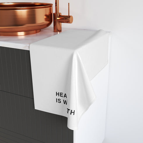 Attune Health is Wealth Towel